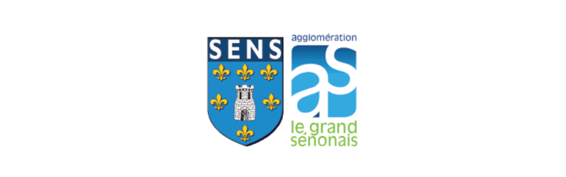 Logo de la Ville de SENS et de la CAGS